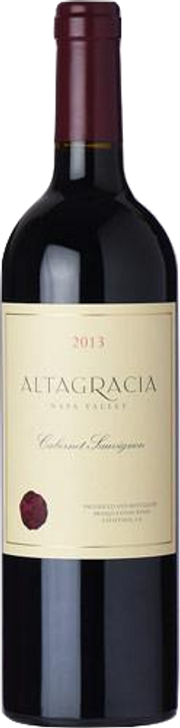 Bottiglia di Altagracia Cabernet Sauvignon Napa Valley di Araujo Estate Wines