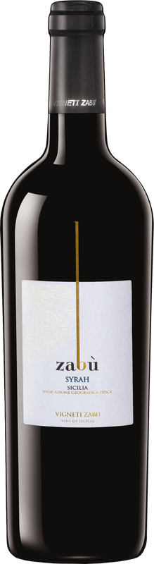 Flasche Zabu Syrah Sicilia IGP von Vigneti Zabù