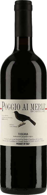 Bottle of Poggio ai Merli Rosso IGT from Castellare di Castellina