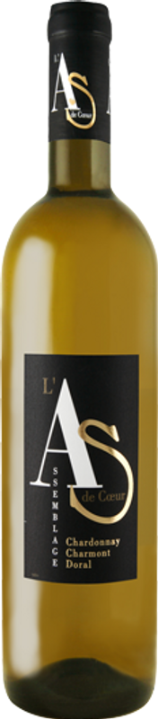 Bottle of L'As de Coeur Assemblage de cepages blancs AOC Vaud from Cave de Jolimont