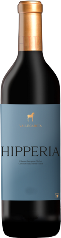 Bottiglia di Hipperia Vino de Pago tinto Vallegarcía DOP di Pago de Vallegarcía