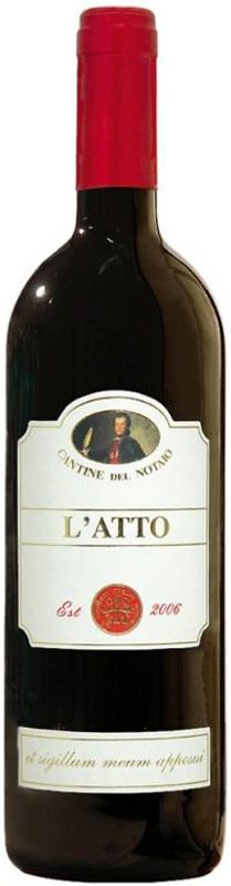Bottle of Aglianico IGT L'Atto from Cantine del Notaio