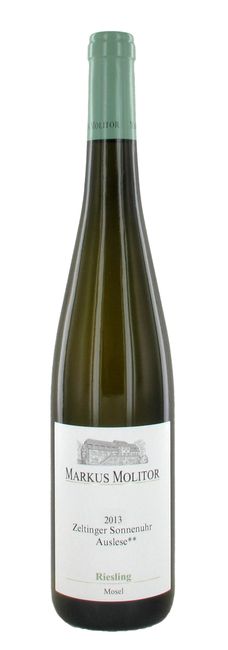 Image of Weingut Markus Molitor Riesling süss Zeltinger Sonnenuhr Auslese** - 75cl - Mosel-Saar-Ruwer, Deutschland bei Flaschenpost.ch