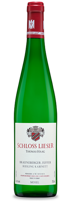 Image of Weingut Schloss Lieser Riesling Kabinett Brauneberger Juffer Mosel - 75cl - Mosel-Saar-Ruwer, Deutschland bei Flaschenpost.ch