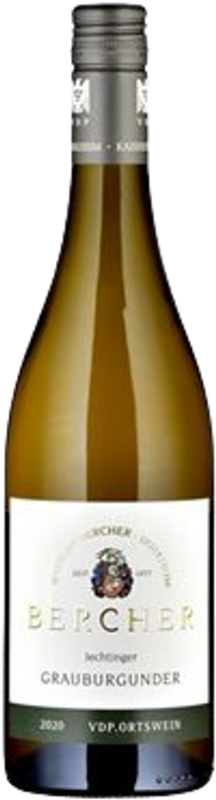 Bottle of Jechtinger Grauburgunder from Weingut Bercher