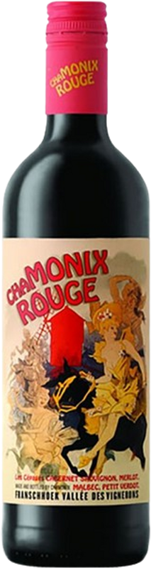 Bottiglia di Rouge di Chamonix