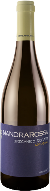 Bottiglia di Grecanico Dorato Costadune DOC di Mandrarossa Winery