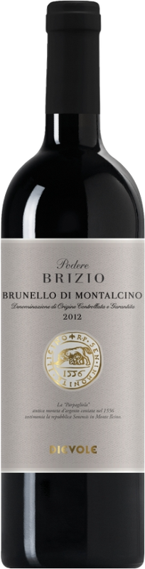 Bottiglia di Brunello di Montalcino Podere Brizio DOCG di Podere Brizio