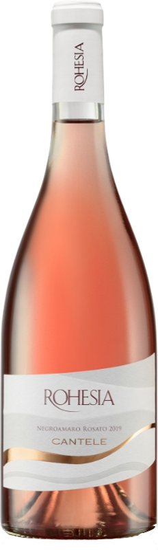 Flasche Rohesia Negroamaro Rosato Salento IGT von Càntele