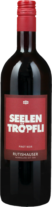 Bottle of Seelentropfli Pinot Noir from Rutishauser-Divino