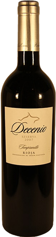 Flasche Decenio Reserva Rioja DO von Bodegas Las Orcas