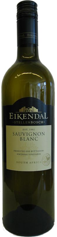 Bottle of Sauvignon blanc from Eikendal