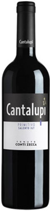 Bottle of Salento IGT Primitivo Cantalupi from Conti Zecca