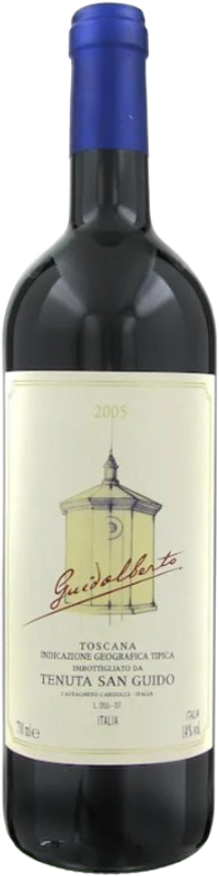 Bottle of Rosso Toscana IGT Guidalberto from Tenuta San Guido