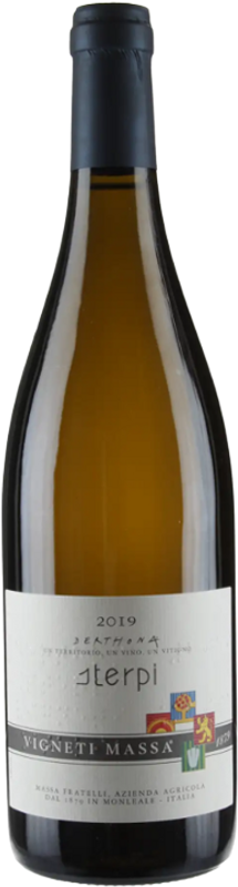 Bottle of Timorasso Derthona Sterpi from Vigneti Massa