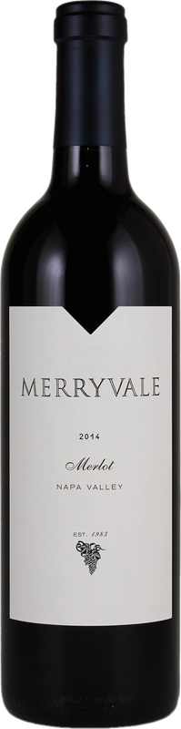 Bottle of Merlot Napa Valley from Merryvale
