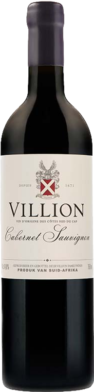 Bottle of Cabernet Sauvignon from Villion