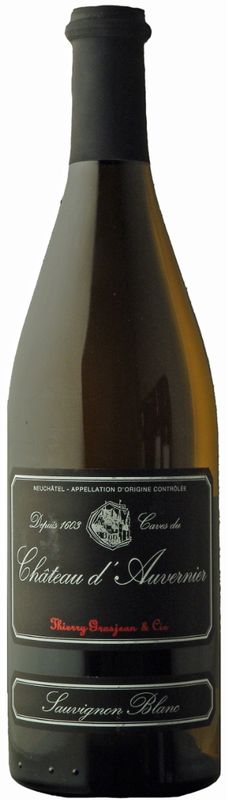 Flasche Sauvignon Blanc Sélection Tradition AOC von Château d'Auvernier