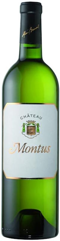 Bottiglia di Chateau Montus blanc Pacherenc du Vic Bilh AC di Alain Brumont