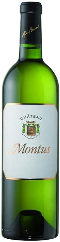 Bouteille de Chateau Montus blanc Pacherenc du Vic Bilh AC de Alain Brumont