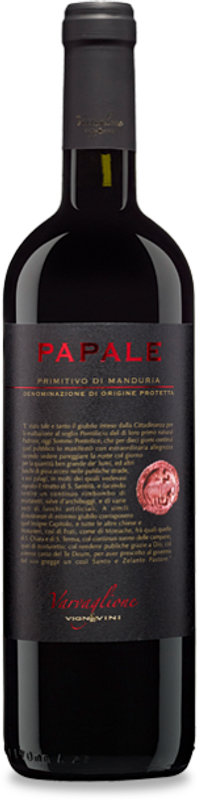 Bottiglia di Papale Primitivo Di Manduria Dop di Varvaglione