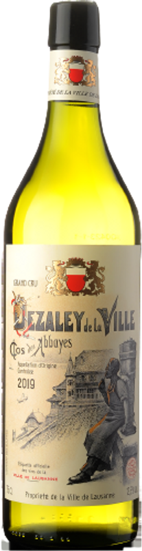 Bouteille de Dézaley Clos des Abbayes, Gamme historique de Domaine de la Ville de Lausanne