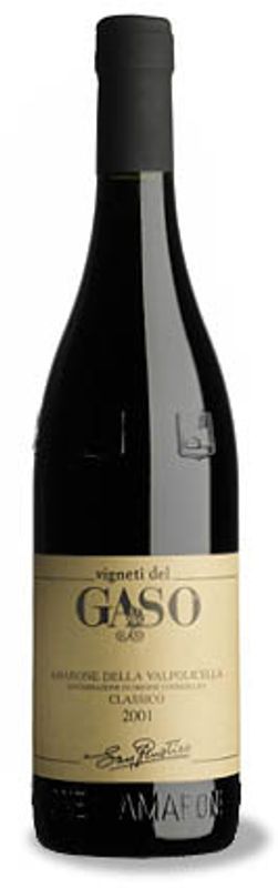 Bottle of Amarone "Gaso" DOC from San Rustico