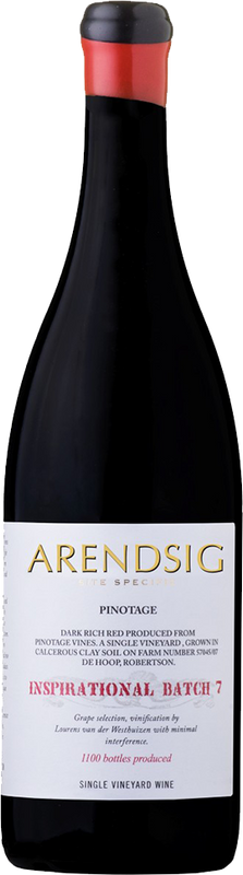 Bottle of Inspirational Pinotage Block 7 from Arendsig