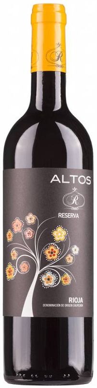 Bottiglia di Rioja DOCa Reserva di Bodega Altos R