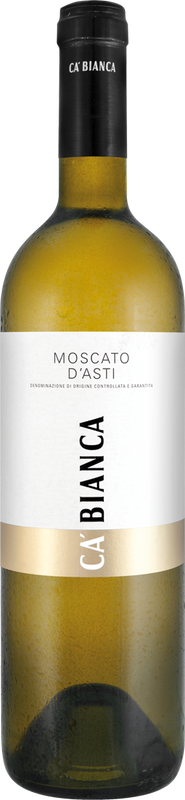 Flasche Moscato d’Asti DOCG von Tenimenti Cà Bianca