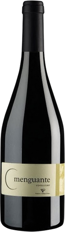 Bouteille de Menguante Tempranillo DOP Carinena de Viñedos y Bodegas Pablo