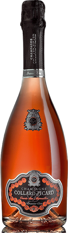 Bottle of Merveilles Brut 1er Cru Rosé Champagne AC from Collard-Picard