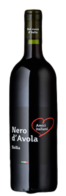 Image of Schenk Amici Italiani Nero d'Avola Sicilia DOP - 50cl - Sizilien, Italien bei Flaschenpost.ch