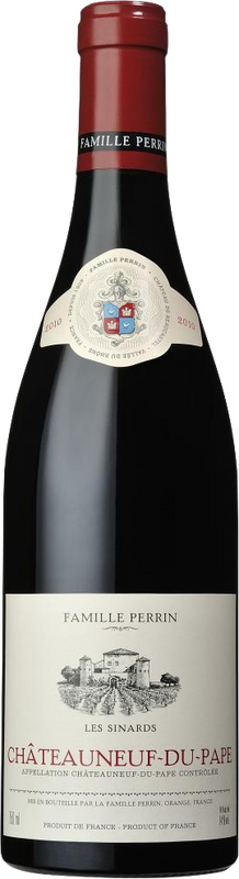 Bottle of Châteauneuf-du-Pape AC Les Sinards rouge from Famille Perrin