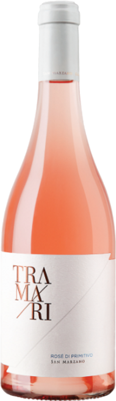 Bottle of Tramari Rosé Di Primitivo Salento IGP from Cantine San Marzano