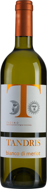 Image of Guido Brivio Tandris Bianco di Merlot Ticino DOC - 25cl - Tessin, Schweiz bei Flaschenpost.ch