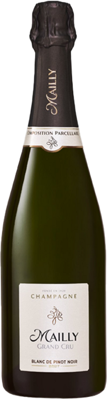 Bottiglia di Champagne Grand Cru Special Blanc de Noirs di Champagne Mailly