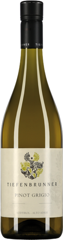 Bottle of Pinot Grigio Merus from Christoph Tiefenbrunner