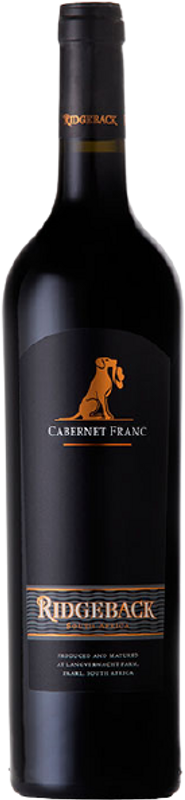 Bottle of Cabernet Franc from Ridgeback