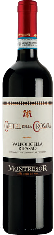 Flasche Valpolicella Classico DOP Ripasso Capitel della Crosara von Giacomo Montresor