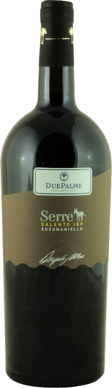 Flasche Serre Susumaniello del Salento IGP von Cantine Due Palme Cellino San Marco
