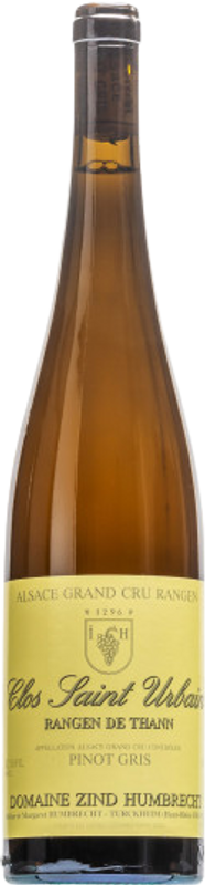 Flasche Pinot Gris Rangen de Thann Clos Saint Urbain AOC Grand Cru von Zind-Humbrecht