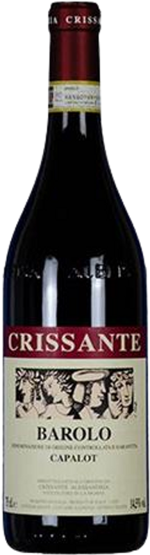 Bottle of Barolo Capalot DOCG from Crissante Alessandria