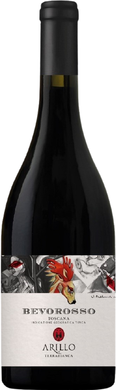 Bottle of Bevo Rosso Toscana IGT from Arillo in Terrabianca