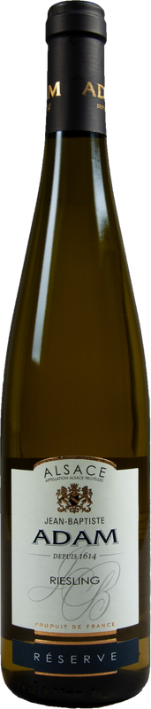 Bottle of Riesling d'Alsace Réserve from Caves Adam