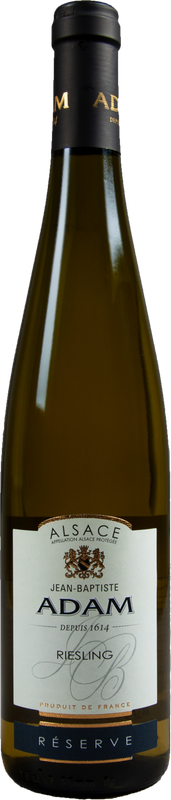 Flasche Riesling d'Alsace Réserve von Caves Adam