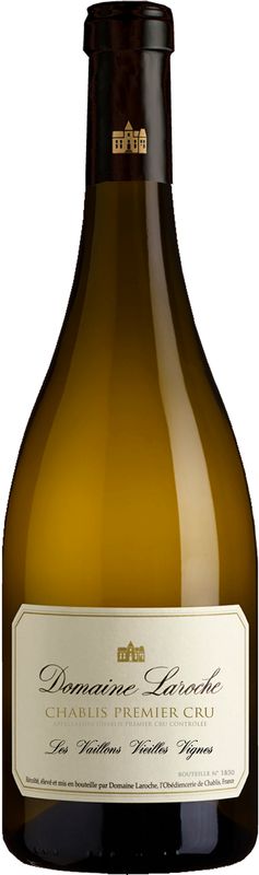 Flasche Chablis 1er Cru Les Vaillons Vielles Vignes AOC von Domaine Laroche