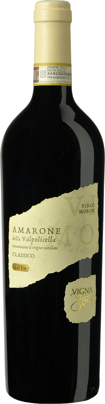 Bottle of Amarone della Valpolicella Classico Riserva DOCG Virgo Moron from Vigna '800