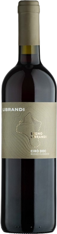 Flasche Segno Ciro DOC Rosso Classico Val Di Neto von Librandi