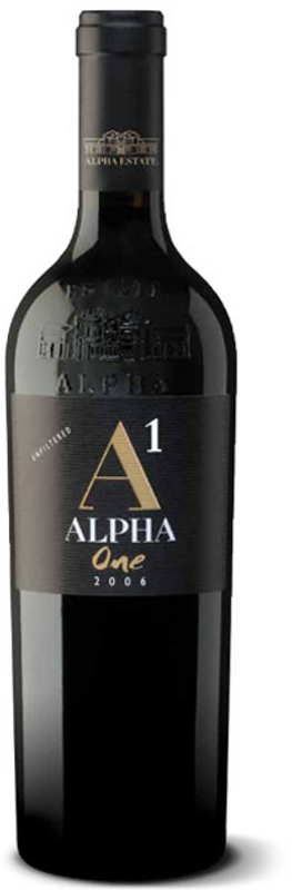 Bottle of Alpha One from Alpha Estate